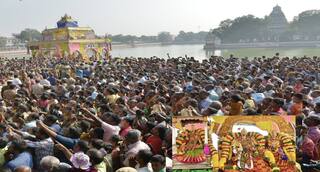 மதுரை மீனாட்சியம்மன் கோயில் தெப்பத் திருவிழா கோலாகலம்