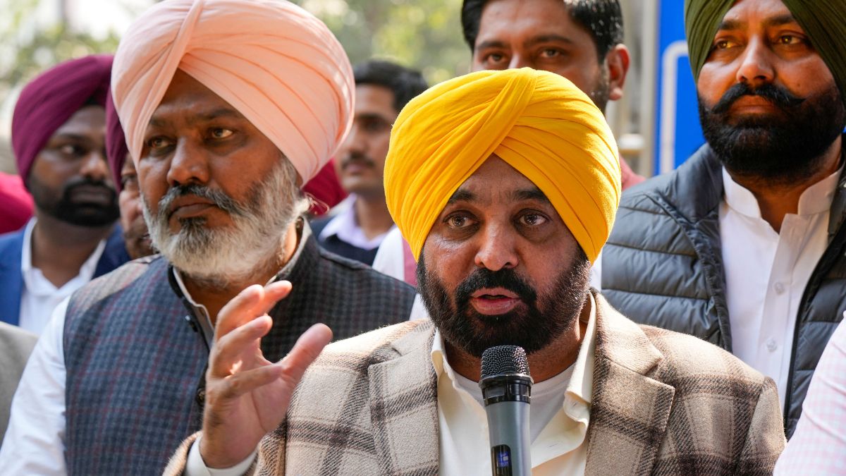 'Count Your MLAs': Mann Hits Back At Congress Over AAP Punjab Legislators 'Exodus' Claim