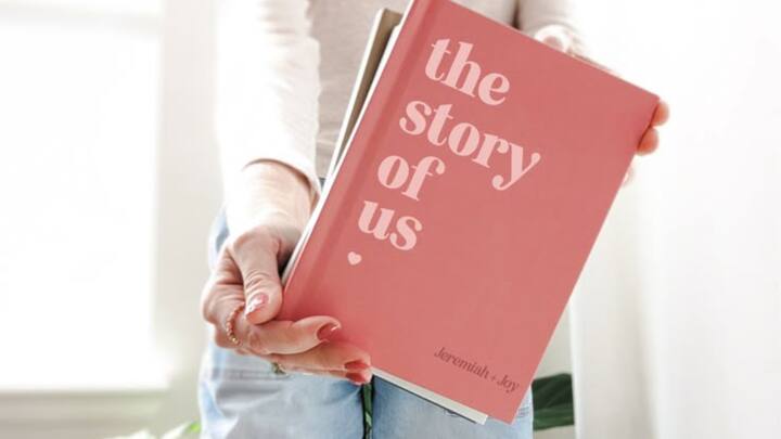 2. Relationship Journal: A Relationship Journal is a very thoughtful gift. This indicates a commitment to growth and communication. This can help strengthen emotional bonds and reflect fundamental memories. (Image Source: Pinterest/Nutsboltspaper)