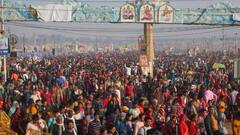 महाकुंभ में शुरू हुआ बैल बचाओ अभियान, चलाया कोल्हू, चक्की भी लगाई