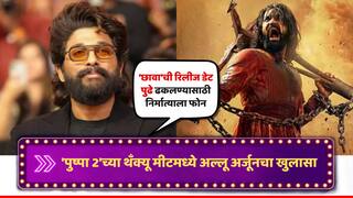 'छावा' चित्रपटाची रिलीज डेट पुढे ढकलण्यासाठी बॉलिवूड निर्मात्याला फोन, 'पुष्पा 2'च्या थँक्यू मीटमध्ये अल्लू अर्जूनचा खुलासा