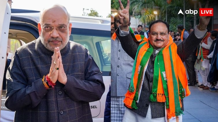 Amit shah and JP Nadda talks over Delhi next CM candidates know who are in line Delhi CM: दिल्ली सीएम का नाम हो गया तय! जानें अमित शाह और जेपी नड्डा की एक घंटे की बातचीत का क्या निकला नतीजा