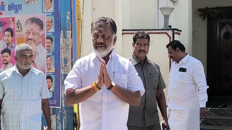 EPS petition dismissed O Pannerselvam reaction in theni tnn இபிஎஸ் தடை வாங்கிய வழக்கில் நீதிமன்றம் தீர்ப்பு - ஓபிஎஸ்-ன் ரியாக்‌ஷன் என்ன?