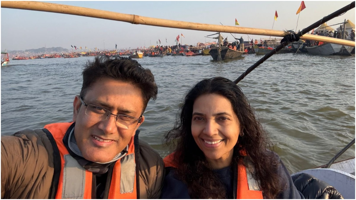 Anil Kumble & Wife Take Holy Dip In Sangam At Mahakumbh 2025, Shares Pics