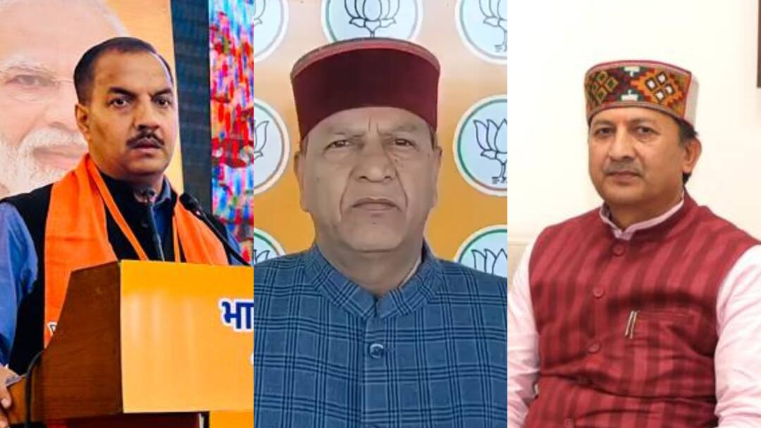 Himachal BJP Chief Race Trilok jamwal rajeev bindal Sikander kumar Bikram Singh Thakur, Rajiv Bhardwaj ann Himachal BJP Chief: कौन होगा हिमाचल BJP का नया अध्यक्ष? इन नेताओं के नाम की खूब हो रही है चर्चा