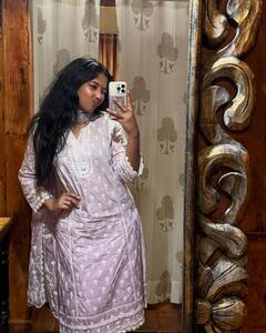 Maitreyi Ramakrishnan Visits India, Shares Heartfelt Moment With Childhood Icon Jyotika; PICS