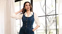 PHOTO: अदिती राव हैदरीचा क्युट अंदाज; डेनिम जम्पसूटमध्ये दिसतेय खास!