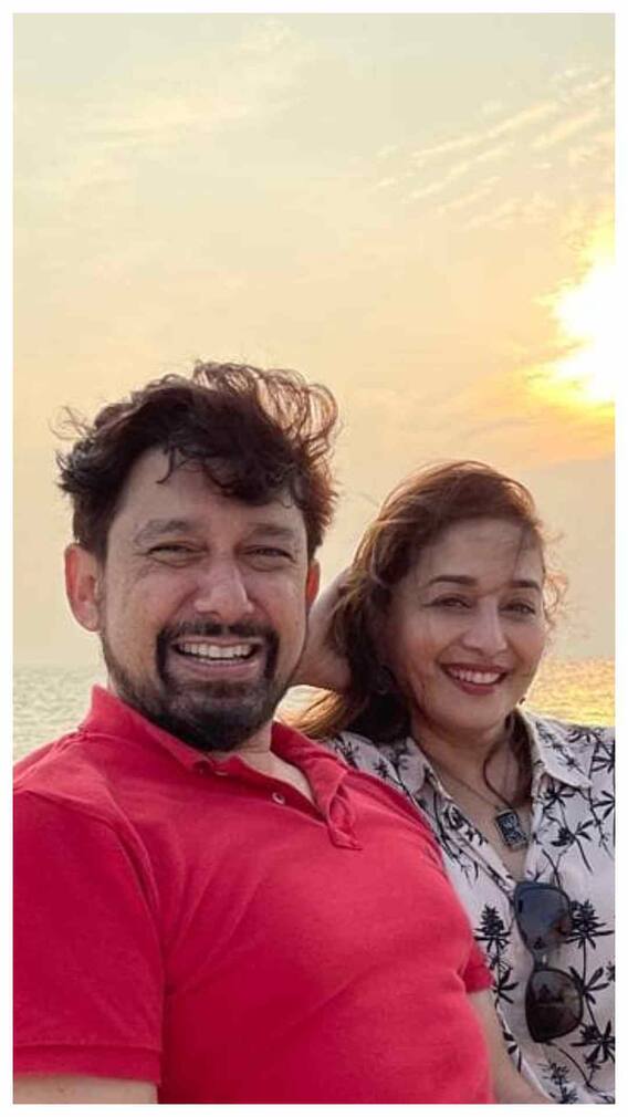 माधुरी दीक्षित ने पति नेने को विश किया बर्थडे, कहा- दिल चुराकर लौटाया भी नहीं