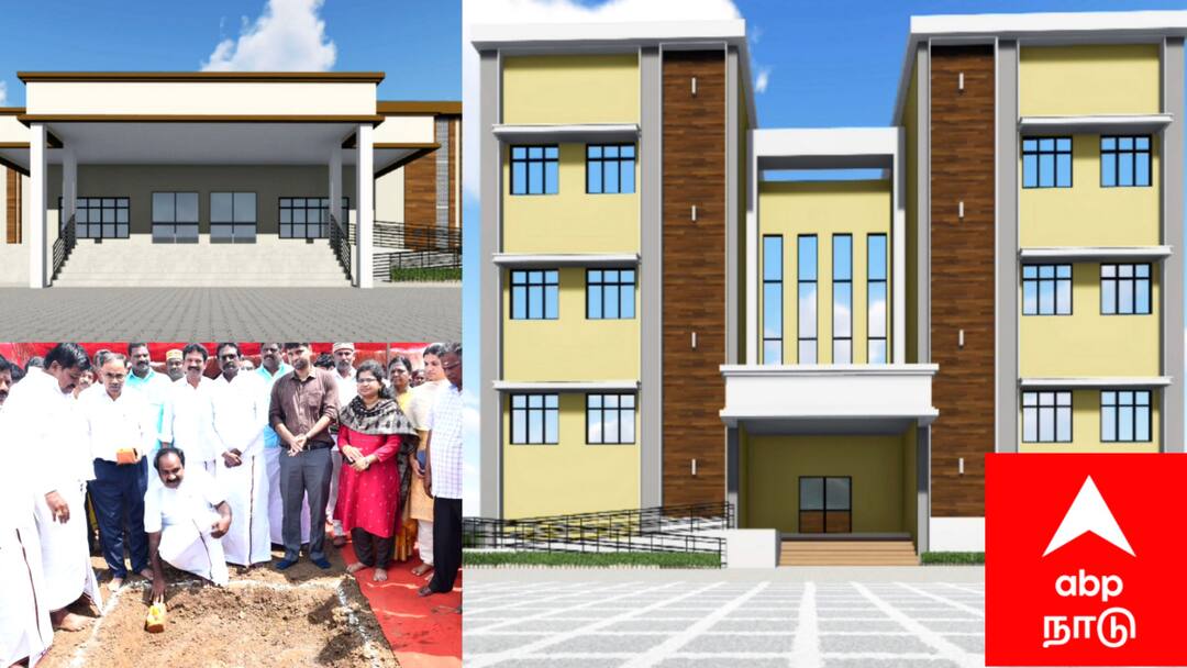 இனி புயல், மழை, வெள்ளம் என எதற்கும் பயம் இல்லை - பல்நோக்கு புயல் பாதுகாப்பு மையக் கட்டிடம் கட்ட அடிக்கல் நாட்டிய அமைச்சர்...!