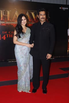 Vicky Kaushal, Katrina Kaif Walk Hand-In-Hand At Chhaava Screening. See Pics