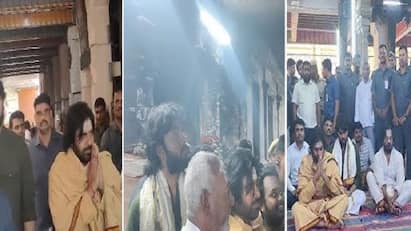 Kumbakonam Andhra Pradesh Deputy CM Pawan Kalyan on TVK Vijay political entry எல்லோருக்கும் நல்லதே நடக்கும் விஜய் அரசியல்.. பக்தி பரவசத்தில் பவன் கல்யாண் பளீச்!