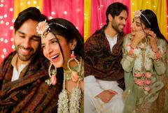 फ्लोरल जूलरी में जचीं 'सनम तेरी कसम' एक्ट्रेस मावरा होकेन, मंगेतर संग दिए रोमांटिक पोज, देखें ढोलकी की तस्वीरें