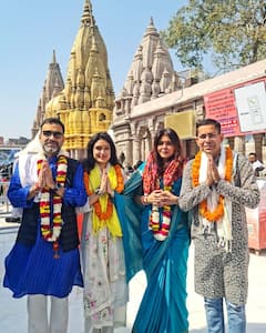 Pankaj Tripathi And Family Take A Holy Dip At Triveni Sangam During Maha Kumbh, See Pics