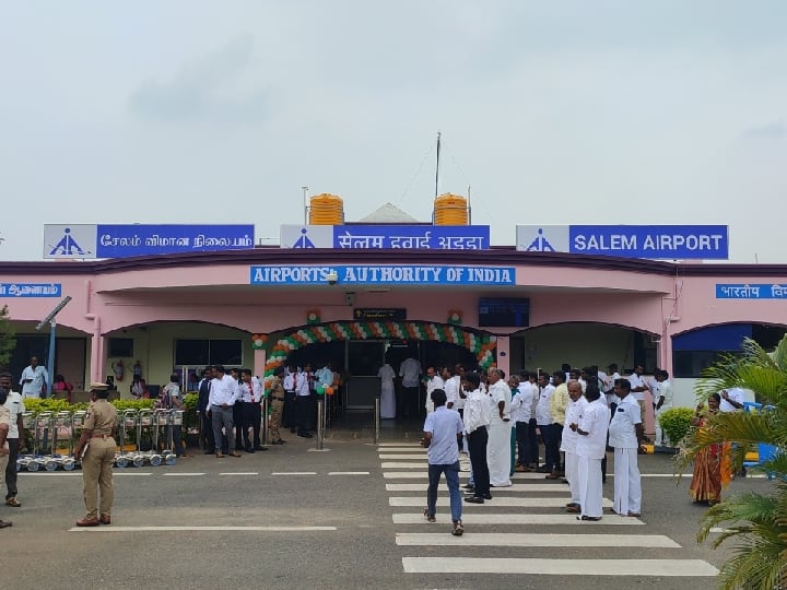 Salem Airport Expansion 75 Percent Work Completed Expected Completion by Early 2026 TNN Salem Airport Expansion: சேலம் மக்களுக்கு ஹேப்பி நியூஸ்.. தயாராகி வரும் பிரம்மாண்ட விமான நிலையம் - எப்போது பயன்பாட்டிற்கு வரும்?