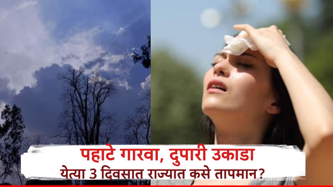 Maharashtra Weather Update Cooler Mornings Scorching Afternoons IMD Alert Temperature Trend for the Next 3 Days Maharashtra Weather Update: पहाटे गारवा वाढला, दुपारी उष्णतेच्या झळा कायम! राज्यात येत्या 3 दिवसांत तापमान कसे? वाचा IMD Alert