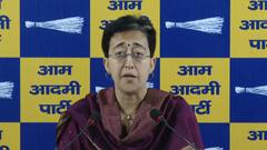 आतिशी का बड़ा आरोप, 'दिल्ली के लिए विपदा बनी भाजपा, सत्ता में आते ही बिजली में हो रही कटौती'