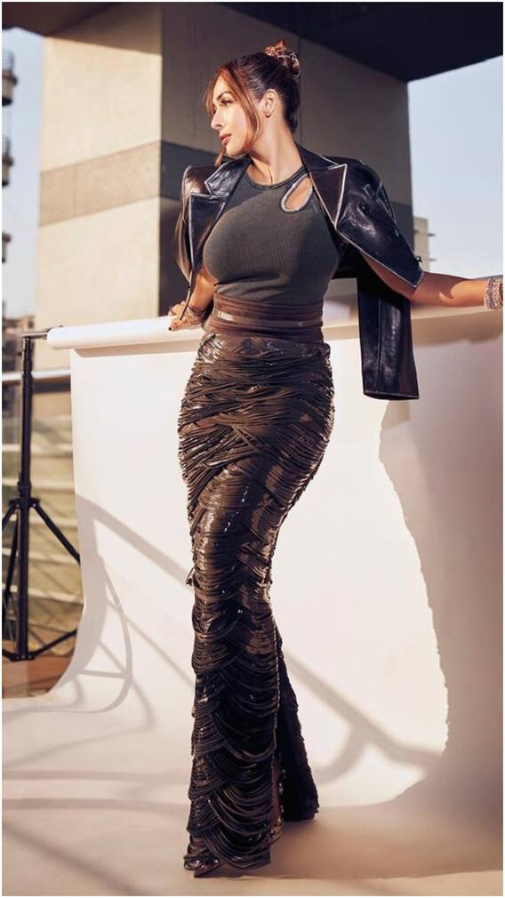 मलाईका ने एक बार फिर चढ़ा दिया सोशल मीडिया का पारा! देखें तस्वीरें