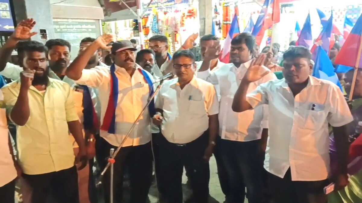 திமுகவை கடுமையாக தாக்கி கிழித்து தொங்கவிட்ட விசிக பிரமுகர் - 2026இல் திமுக காலி என சபதம்