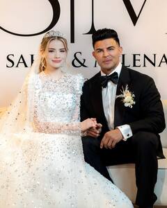 Sahil Khan ने 26 साल छोटी Milena से रचाई दूसरी शादी, Burj Khalifa में हुआ ग्रैंड सेलिब्रेशन, तस्वीरें वायरल