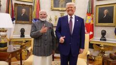 PM Modi US Visit: 'गले लगाकर किया स्वागत और कहा- आप मेरे सबसे अच्छे दोस्तों में'. ट्रंप-PM मोदी की मुलाकात तस्वीरों में देखिए