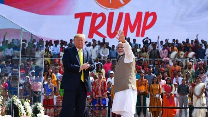 President Donald Trump gifted PM Modi the book 'Out Journey Together', showing photos from 'Howdy Modi' and 'Namaste Trump' events. Trump signed it with: 