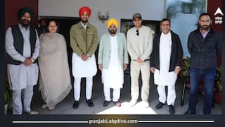 Indian Cricketers Shubman Gill and Arshdeep Singh Meet Punjab CM Bhagwant Mann Ahead of Champions Trophy 2025