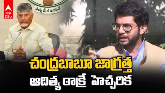 Shiv Sena (UBT) Adithya Thackeray Warns | చంద్రబాబు అప్రమత్తంగా ఉండాలన్న ఆదిత్య ఠాక్రే | ABP Desam