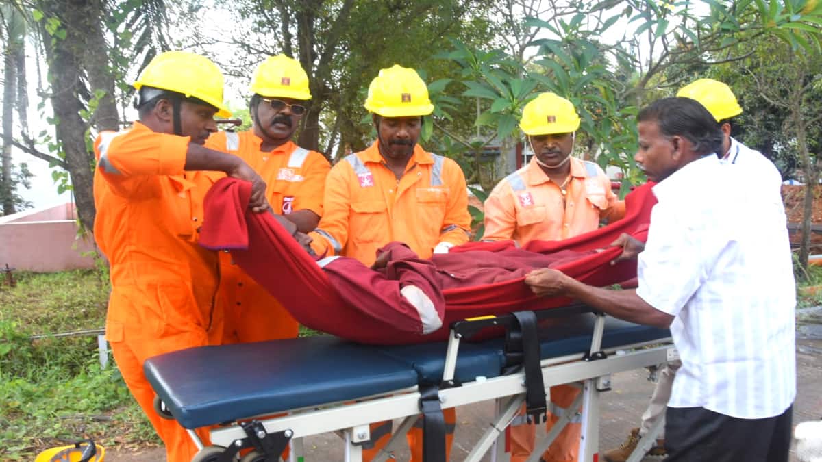 மக்களை பதட்டமடைந்தய செய்த ஓஎன்ஜிசி - உண்மையா? ஒத்திகையா? என தெரியாததால் பீதி...!