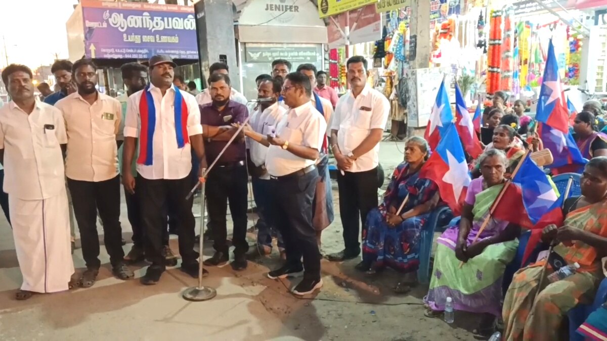 திமுகவை கடுமையாக தாக்கி கிழித்து தொங்கவிட்ட விசிக பிரமுகர் - 2026இல் திமுக காலி என சபதம்