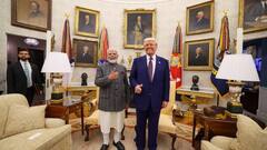PM  Modi US Visit: 'हमने आपको बहुत मिस किया', पीएम मोदी को गले लगाकर बोले ट्रंप, देखें तस्वीरें