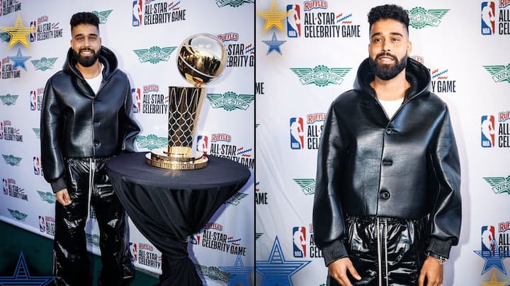 The partnership between the National Basketball Association (NBA) and AP Dhillon is aimed at engaging basketball fans across India. (Image Credits: X/ @NBAIndia)