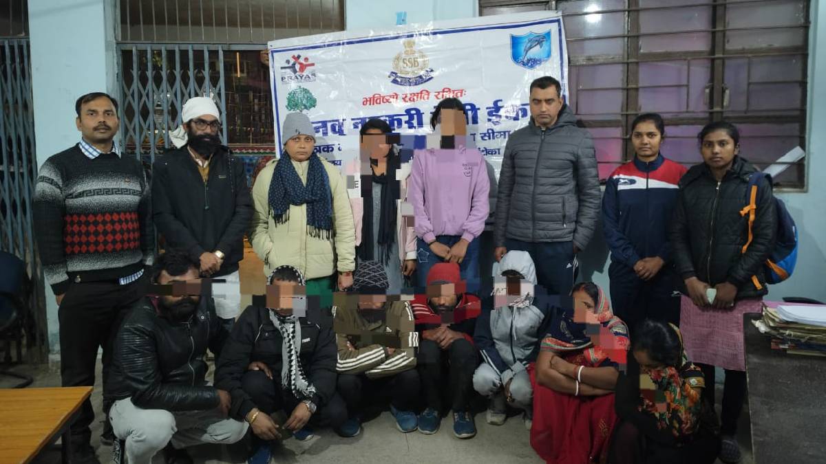 रक्सौल में नेपाली लड़कियों के साथ 5 मानव तस्कर गिरफ्तार, बिहार-यूपी में सप्लाई की थी तैयारी