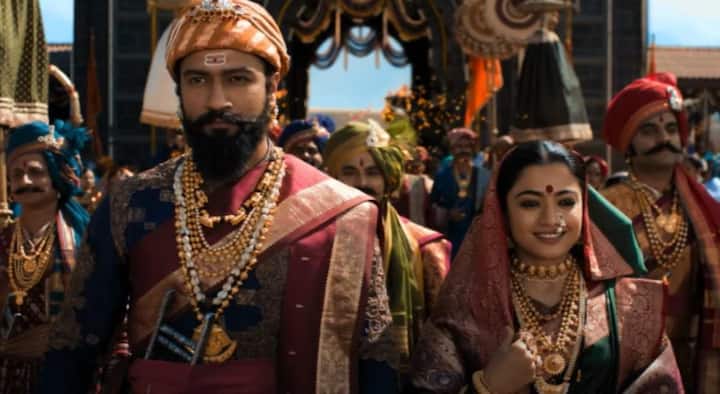 दरम्यान अभिनेत्री रश्मिका मंदाना हिने महाराणी येसुबाई भूमिका साकारली आहे.