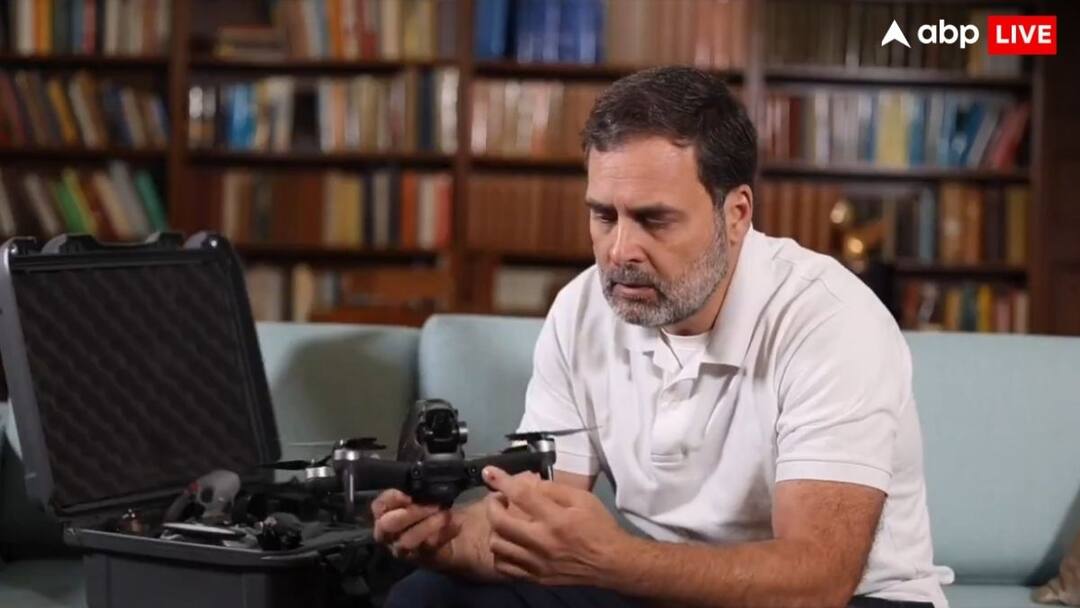 Rahul Gandhi says Drones revolutionize battlefield but modi fails to grasp Rahul Gandhi: राहुल गांधी ने ड्रोन को बताया अगला 'रिवॉल्यूशन', बोले- 'युद्ध का तरीका बदल दिया'; PM मोदी को लेकर कही ये बात