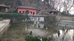 ऐतिहासिक मुगल गार्डन में गिरने वाला अच्छाबल झरना सूखा, आसपास के इलाकों में पैदा हुआ जल संकट