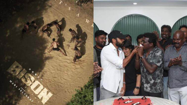 mari selvaraj Dhruv Vikram bison movie shoot wrap கபடி வீரனாக களத்தில் இறங்கும் துருவ் விக்ரம்...பைசன் படப்பிடிப்பு நிறைவு