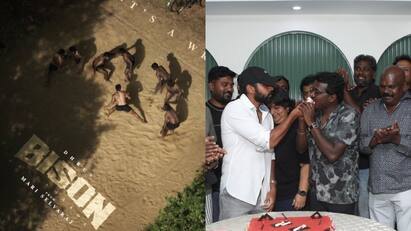 mari selvaraj Dhruv Vikram bison movie shoot wrap கபடி வீரனாக களத்தில் இறங்கும் துருவ் விக்ரம்...பைசன் படப்பிடிப்பு நிறைவு