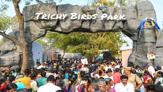 Trichy bird park parking issue will soon be relieved of the fear of people tnn எங்கங்க வாகனத்தை நிறுத்துறது... திருச்சி பறவைகள் பூங்காவில் குவியும் மக்கள் புலம்பல் - தீர்வு என்ன?