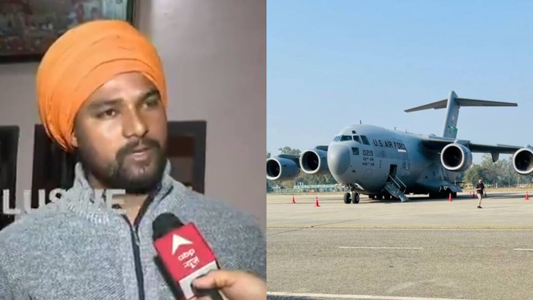 US Illegal Migrants Retird Indian Soldier Mandeep Singh deported Amritsar said Donkey Route worse than death ann Exclusive: अमेरिका से डिपोर्ट होकर लौटे फौजी मंदीप सिंह, सुनाई मौत से बदतर 'डंकी रूट' की कहानी