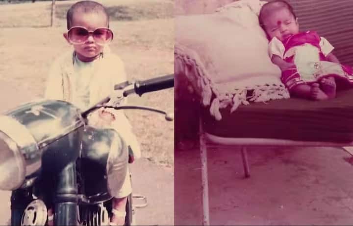 प्रियांकाने शेअर केलेले हे सर्वांत जुने फोटो आहेत. यातील पहिला फोटो हा 1983 तर दुसरा फोटो 1982 सालातील आहे. पहिल्या फोटोत ती तिच्या वडिलांच्या बाईकवर बसलेली आहे. तर तिच्या डोळ्यावर तिच्या आईचा चष्मा आहे.