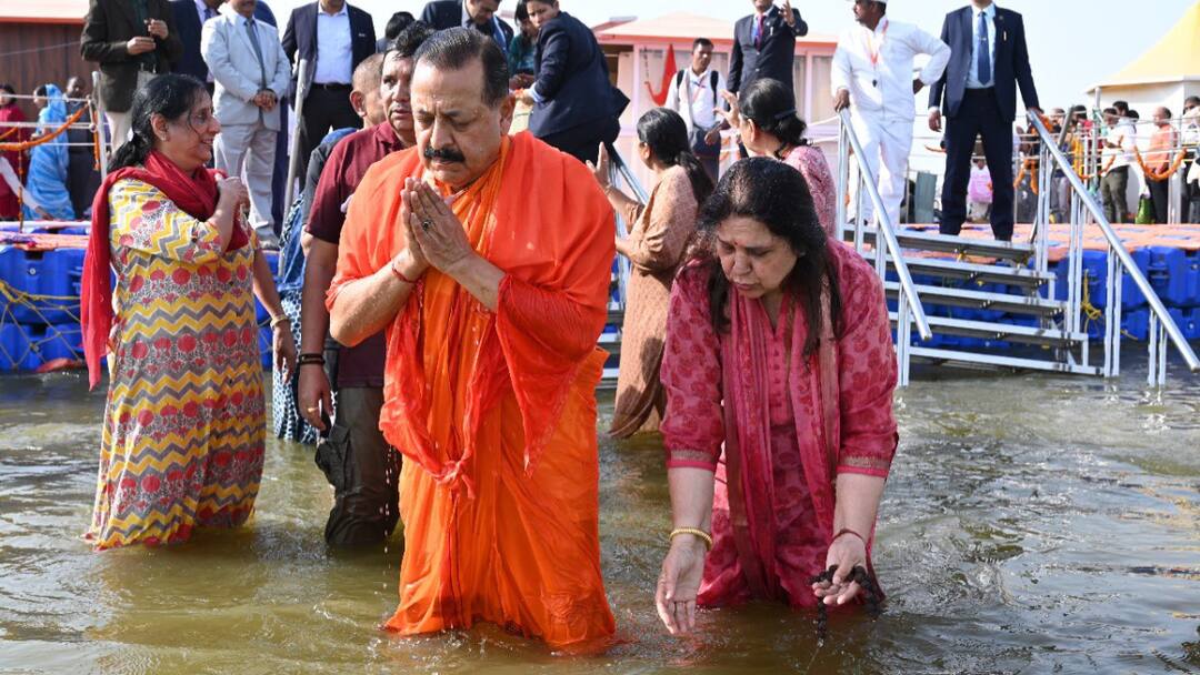 Maha Kumbh Union Science Minister Dr Jitendra Singh Credits Nuclear Technology For Disease-Free Maha Kumbh Union Minister Credits Nuclear Technology For Disease-Free Maha Kumbh
