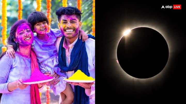 साल का पहला चंद्र ग्रहण 14 मार्च 2025 को सुबह 10.39 मिनट पर शुरू होगा और दोपहर 2.18 मिनट पर इसकी समाप्ति होगी. इस दिन रंगवाली होली खेली जाएगी.