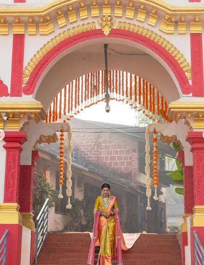 लग्नानंतर केलेल्या सोशल मीडियावरच्या पोस्टमध्ये अंकितानं आपल्या लग्नाच्या ठिकाणाचा उल्लेख केला आहे.