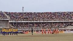 Kolhapur Football : कोल्हापूर फुटबाॅल! भावा इथं प्रत्येक विषय हार्डच असतो, शाहू स्टेडियमवर फायनल पाहण्यासाठी अलोट गर्दीचा महापूर