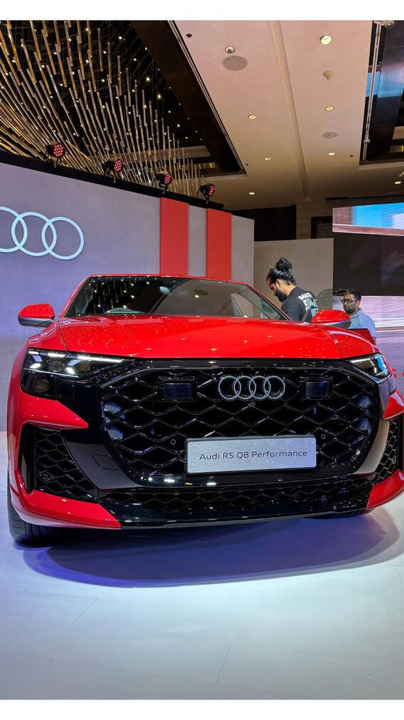 Neeraj Chopra Launched Audi RS Q8 Performance In India