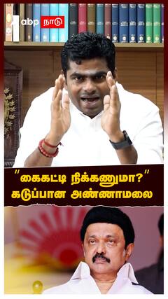 Annamalai : ”கைகட்டி நிக்கணுமா?” கடுப்பான அண்ணாமலை