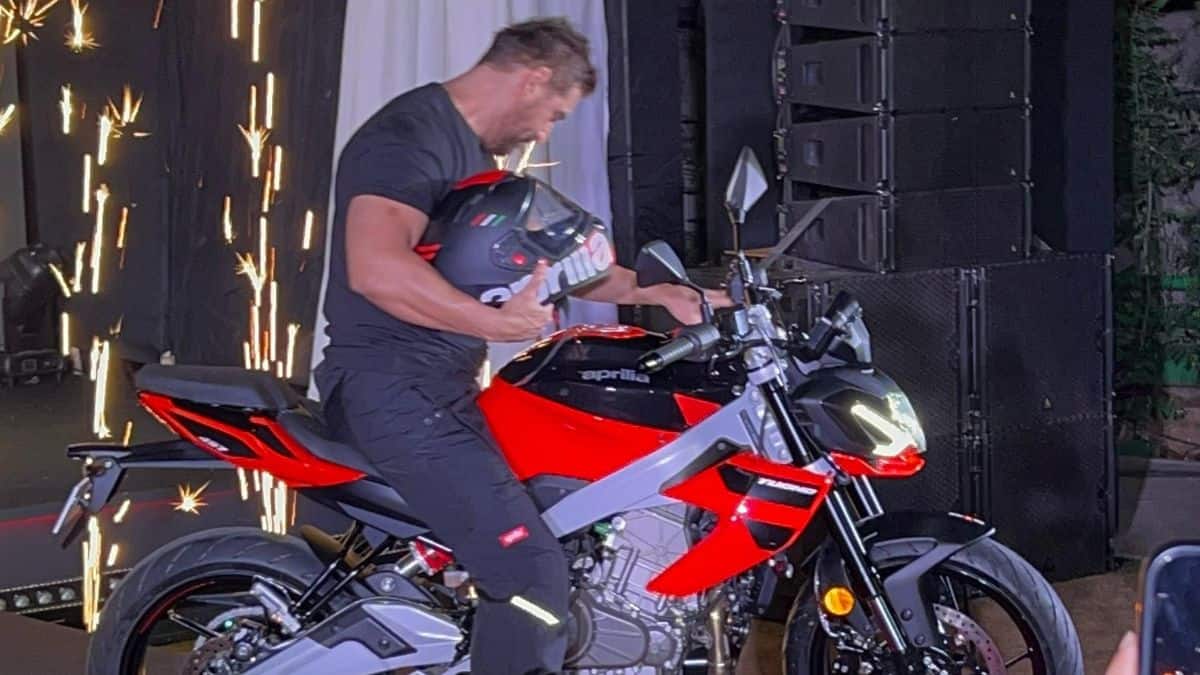 John Abraham Launches Aprilia Tuono 457 At Rs 3.95 Lakh