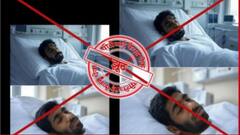 क्रिकेटर जसप्रीत बुमराह की एआई जनरेटेड अस्पताल बेड पर लेटे तस्वीर सोशल मीडिया पर गलत दावे के साथ शेयर