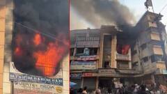 कोचिंग क्लासमध्ये भीषण आग, 8 विद्यार्थी अकडले; फायर ब्रिगेडसह पोलिसांनी सुखरुप बाहेर काढले