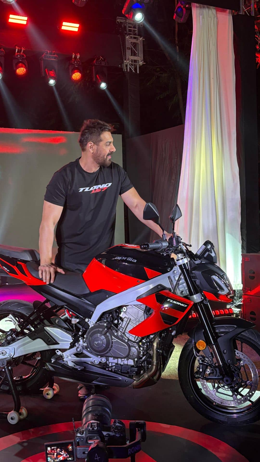 Bollywood Actor and bike lover, John Abraham